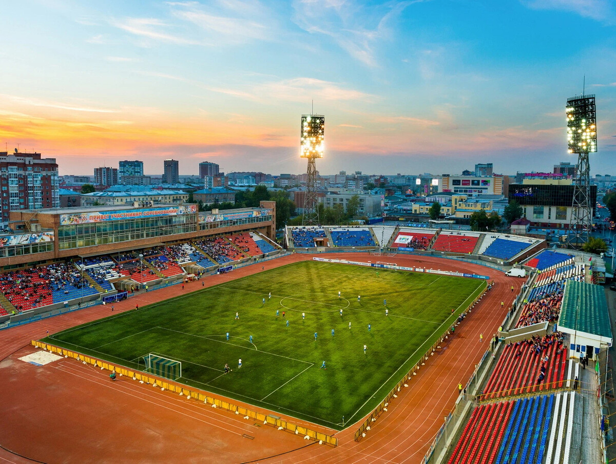 Стадион Спартак Новосибирск